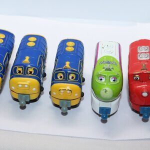 Chuggington trains lot of 5 some duplicates playwear diecast